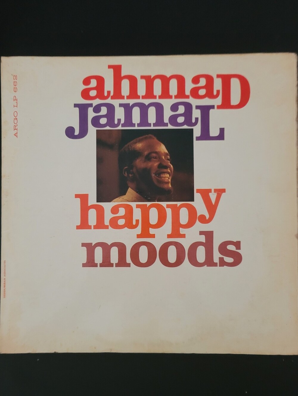 Ahmad Jamal- Happy Moods  ARGO LP662 Jan.1960